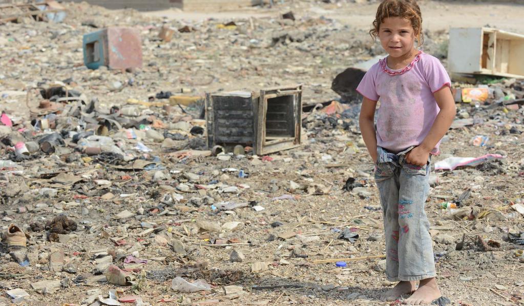 YOU CAN HELP REBUILD LIVES IN THE MIDDLE EAST 3. 3 Million displaced Iraqis are in urgent need of basic human services like food, shelter, healthcare and education.