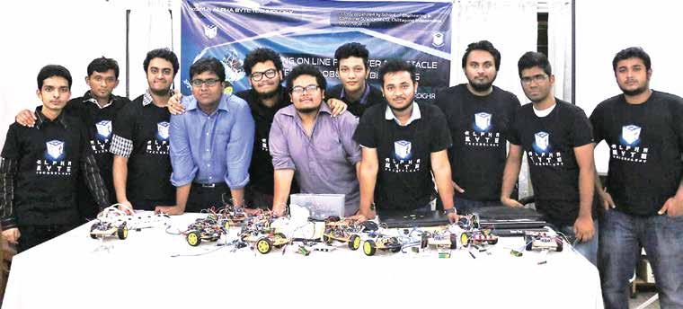 SECS Organizes Workshop on Robotics in collaboration with CIU and Alpha Bytes A workshop on Robotics was held on 21st October 2016. Country is progressing through information and technology.
