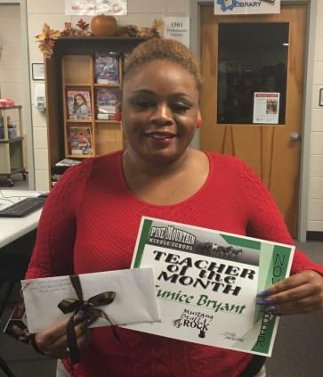 Teacher of the Month Staff of the Month Eunice Bryant Lucy Autry Support Our REACH Program Buy a Cook Book Wanna get cookin this holiday season?