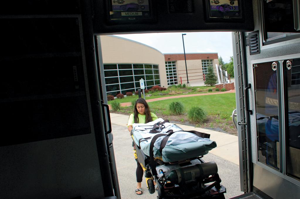ON CALL A special partnership in Burlington is giving high school seniors an opportunity to practice emergency medicine in the field Shelby Anderson When Evelia Guerrero was an underclassman at