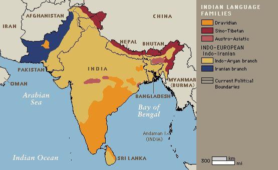 Multilinguality is a key theme 5+1 language families Indo-Aryan (74% population) Dravidian (24%) Austro-Asiatic (1.2%) Tibeto-Burman (0.6%) Andaman languages (2 families?