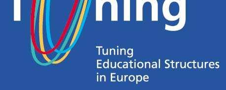 During phase 1 and 2 (2000-2004), Tuning worked with 9 subject areas (Business, Chemistry, Earth Sciences, Education, European Studies, History, Mathematics, Nursing and Physics).