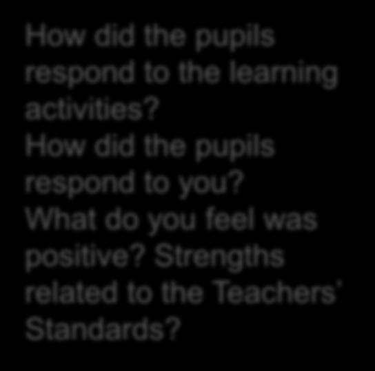 How did the lesson intend to build on the pupils prior