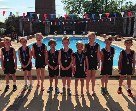 Preparatory School Sports Highlights Highlights this week are the performances from the U8 and U9 Durlston swim teams.