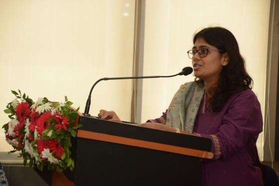 Shraddha Sheth summarized the theme of innovative practices in business and indicated that the innovation