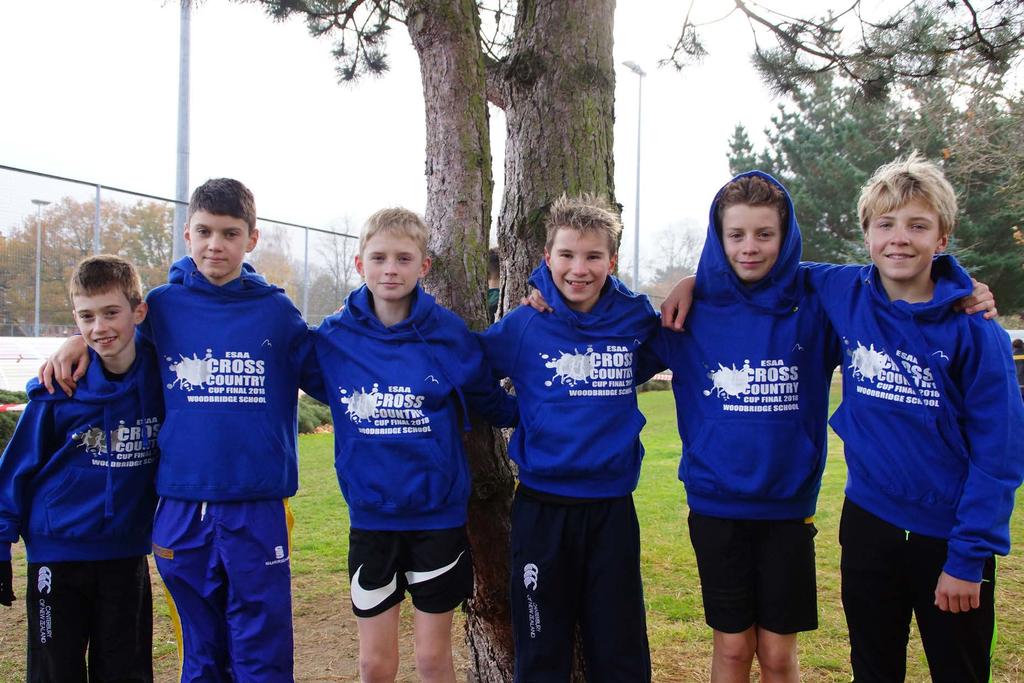 SPORTS NEWS L to R: Max Standen, William Pengelly, Kyle Pearson, Caleb Pirie, Benjamin Smith and Finn Phillips CROSS COUNTRY COUNTY FINALISTS The Park Junior Boys Team, consisting of Year 8s Will