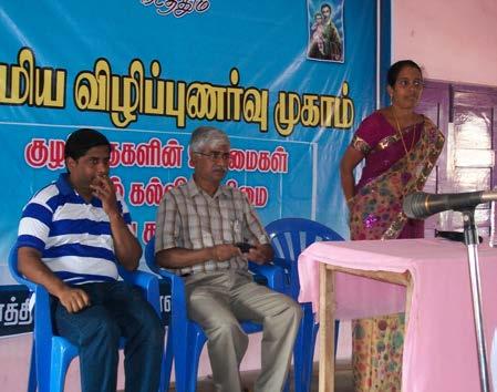 Day - 2 On 26 th of October, 2013, a workshop on Group Counseling was conducted for the student of St. Peter s High School, Sathipattu at 11.00 am. Mr. G. Kumar, B.