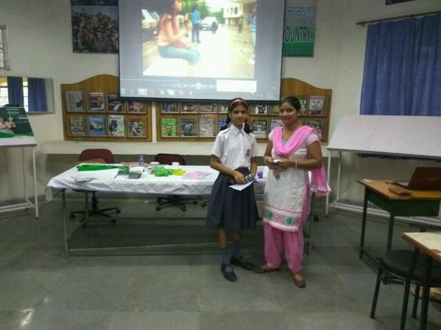 The girls found the session very fruitful and informative and their mothers also appreciated the efforts of the school.