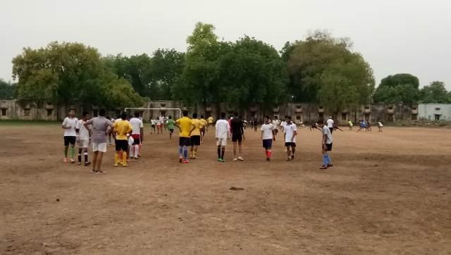 7 (G) District Football Trial for Gwalior District Football Team Date July 20-22, 2018 Name of the Competition District Football Trial for Gwalior District Football Team MLB Girls H.S.