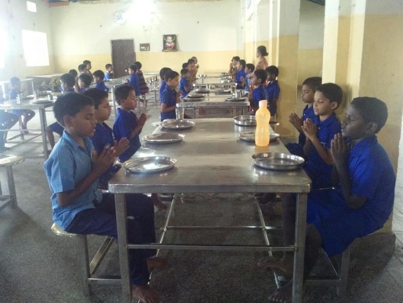 provided Lunch to our children at Premvihar Boys on the eve of his