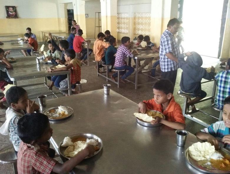 Vijayawada provided lunch to our children at Premavihar Boys Home on the