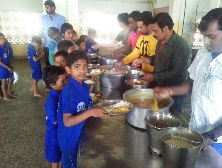 visited and provided special Lunch to our children at Premavihar