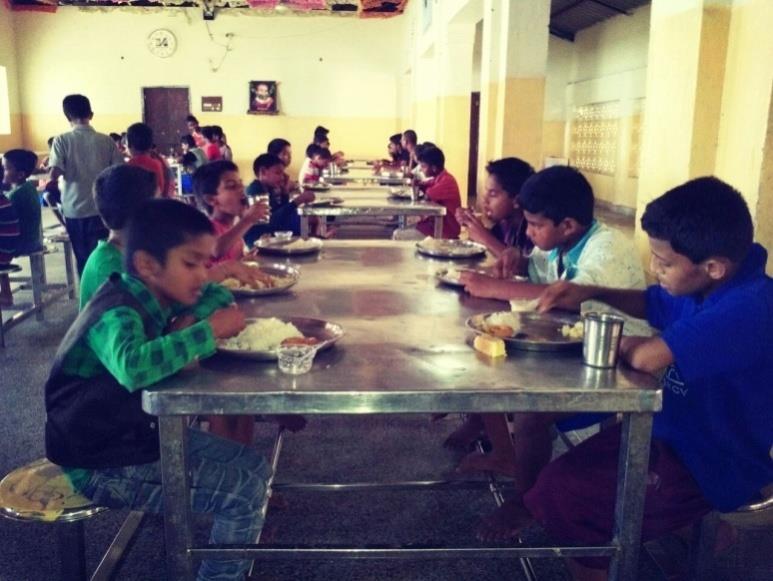 provided special Lunch to our children at Premavihar Boys Home.