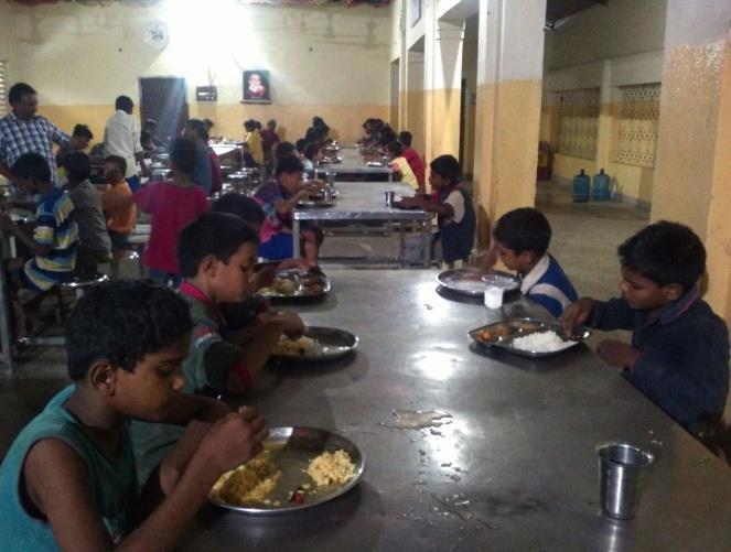 Vijayawada visited and provided Dinner on the eve of