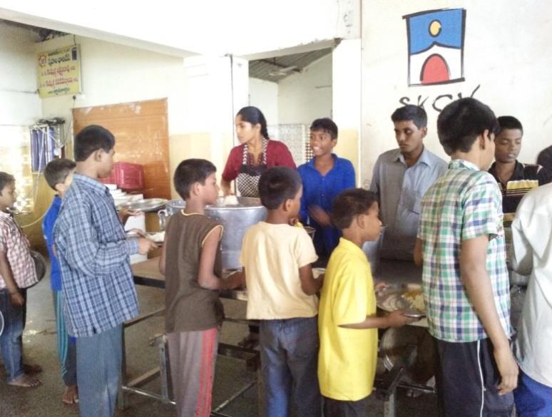 cooked Breakfast to our children at Prem avihar Boys Home. Children enjoyed the cooked Breakfast.