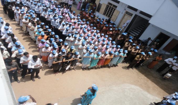 motion conducted a vibrant rally on An Awareness programme on Drug Abuse in view of Drug Abuse Awareness Day.