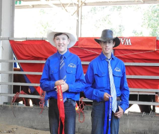 ARMIDALE SHOW A group of keen Agriculture students recently participated in the Armidale Show where they competed in a vast array of junior judging competitions which included stock horse, meat and