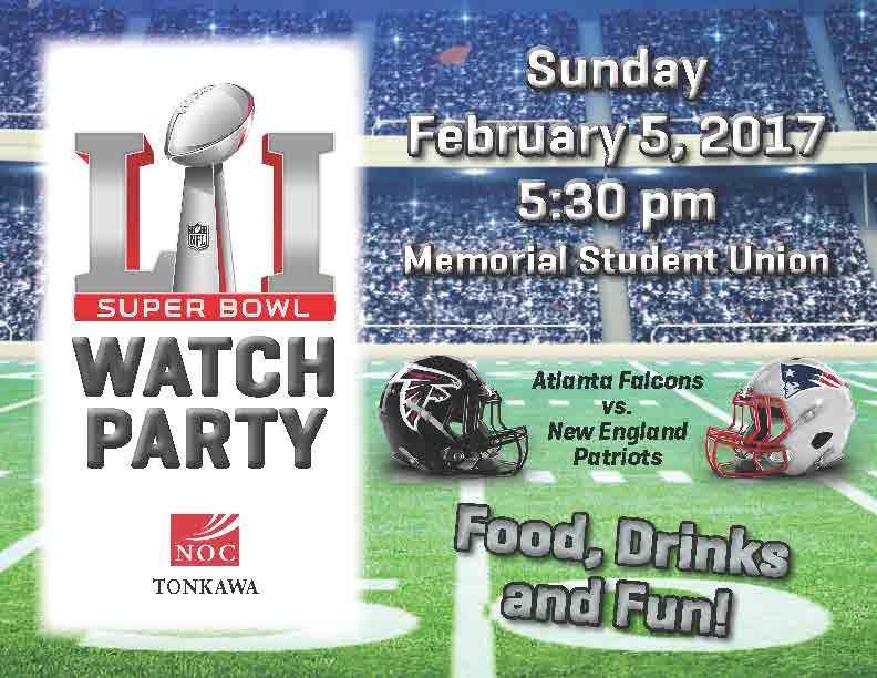 Tonkawa Super Bowl Watch