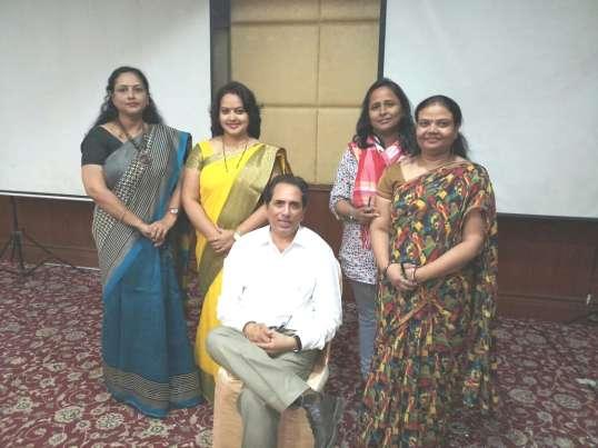 * Our Hindi teacher, Dr. Shalini Ranjan attended a workshop organized by MadhubanEducational Books on Hindi Language teaching. The workshop conducted by Dr.