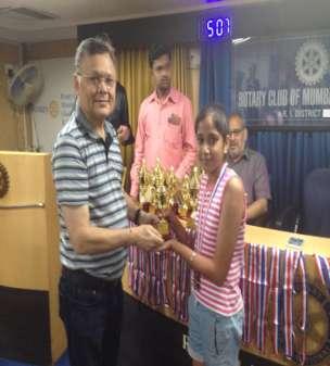 *Bhagyesh Kamal of Class-VII D has won Bronze medal in 29th Maharashtra Roller Hockey State Championship 2018