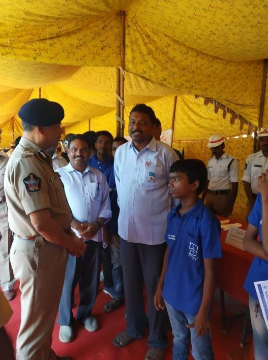 Week at Police Open House, Vijayawada.