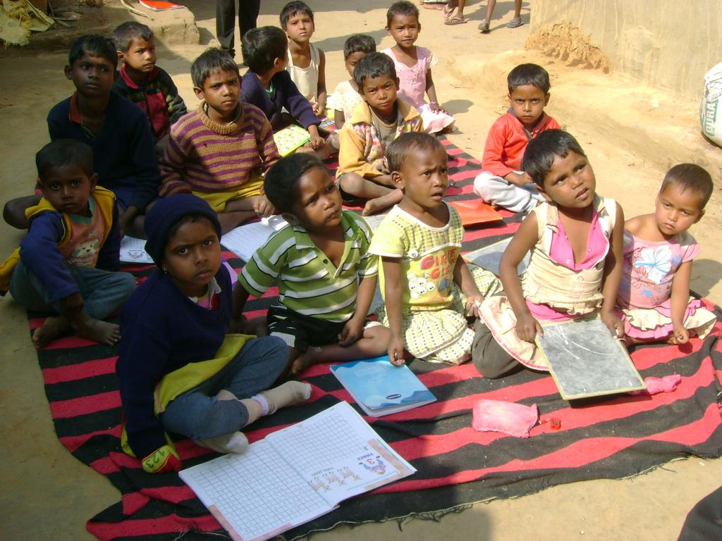 primary education centers, running which are the slum in areas/backward rural areas areas/ in Community Education Center, Vil.-Oberia, Hatia, Ranchi and around Ranchi and nearby villages. No.
