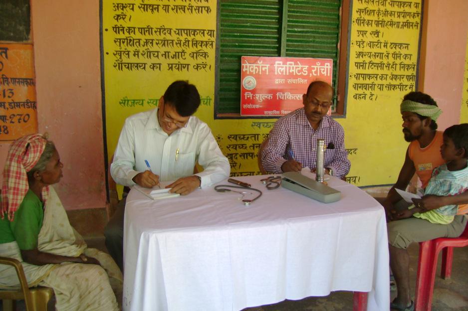 villages and in Khunti district) : Around 2,770 patients were covered &