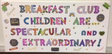 Please come in and look in the dining room area of Breakfast Club we don t think you will miss the Halloween Board!