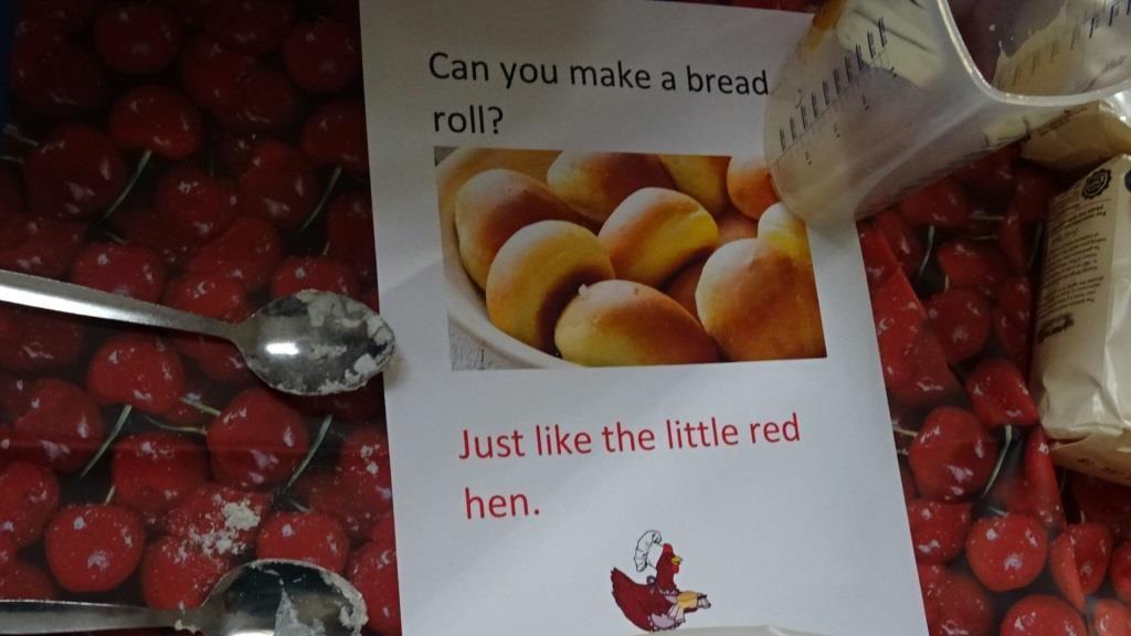 some bread rolls ourselves.