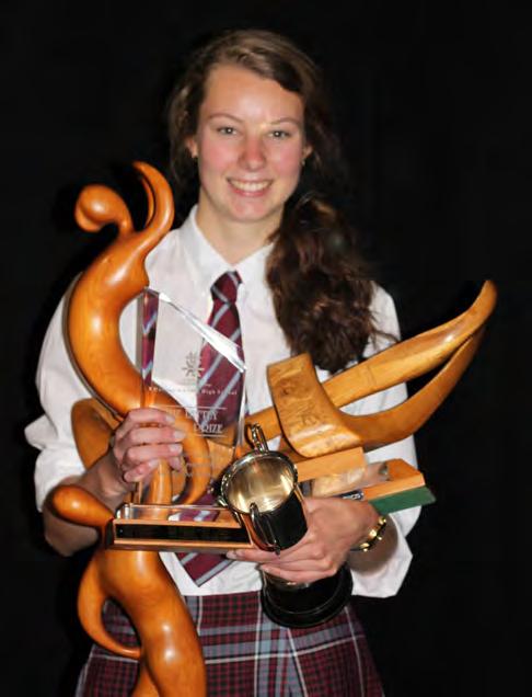 At the recent Havelock North High School senior prize-giving, Nicola was the recipient of four major awards.
