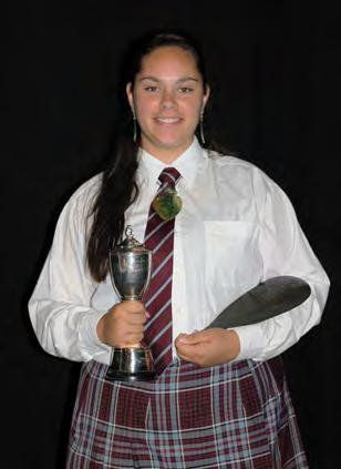 Chelsea Collins Awarded the Rei Hamon Cup for Outstanding Leadership At the recent senior prize-giving Chelsea won the outstanding leadership award.