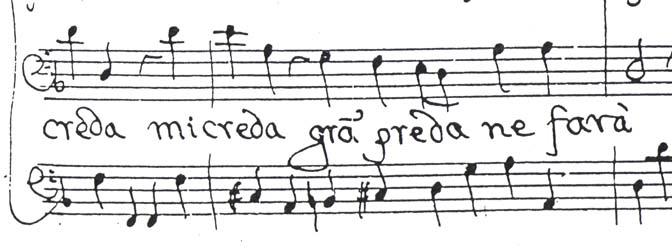 examples with [m] and [n/m] ( )mi creda gra) preda