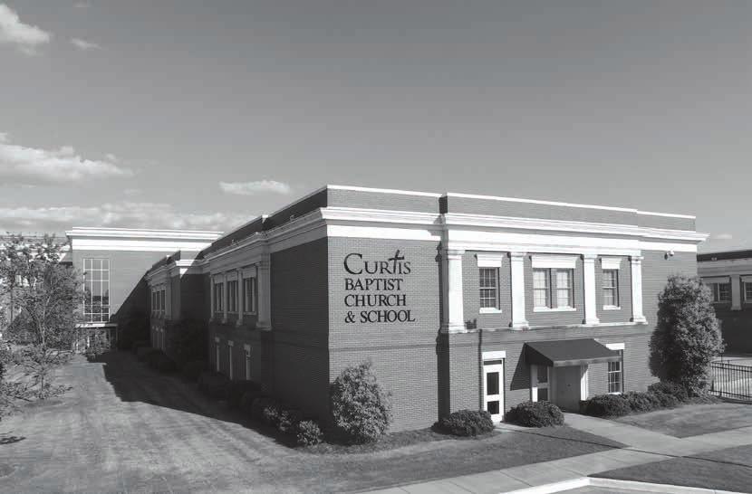 CURTIS BAPTIST SCHOOL Curtis Baptist School is a comprehensive, private Christian school enrolling 200 students in grades kindergarten through twelve.