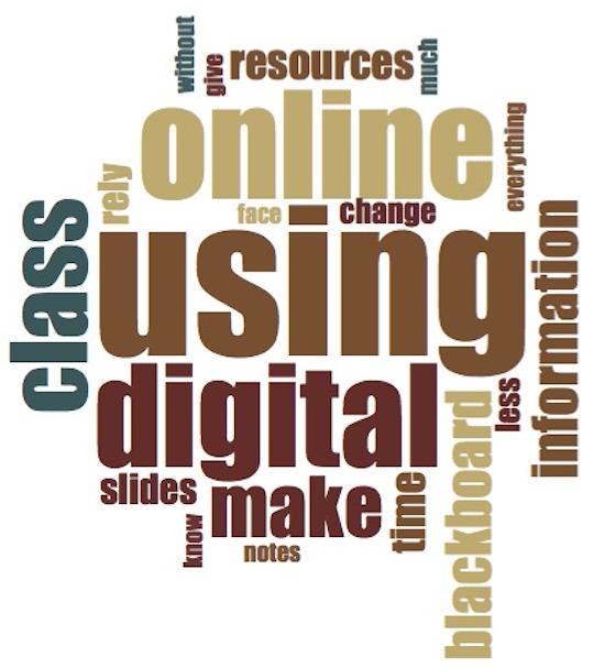 To improve your experience of digital teaching and learning what one thing should we NOT DO?