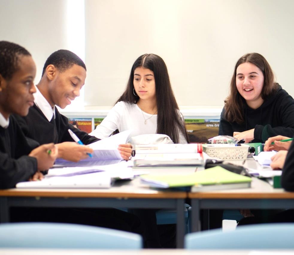 EXPERIENCE Students work collaboratively in the Study Room, supporting each other s learning OFSTED 2018 Support andguidance There is a strong pastoral system of support, with smaller tutor groups.