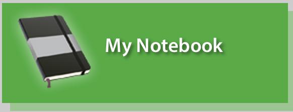 I can submit responses or work to my teacher in order to receive timely feedback My Notebook MY NOTEBOOK What can I do with this? I can.