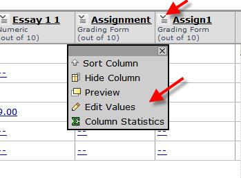 9. A new window opens; select the grading form to be used, in this case, Assignment 1 Essay Grading Form. Click Select. 10. The grading form is now attached. Complete all other fields, click Save.