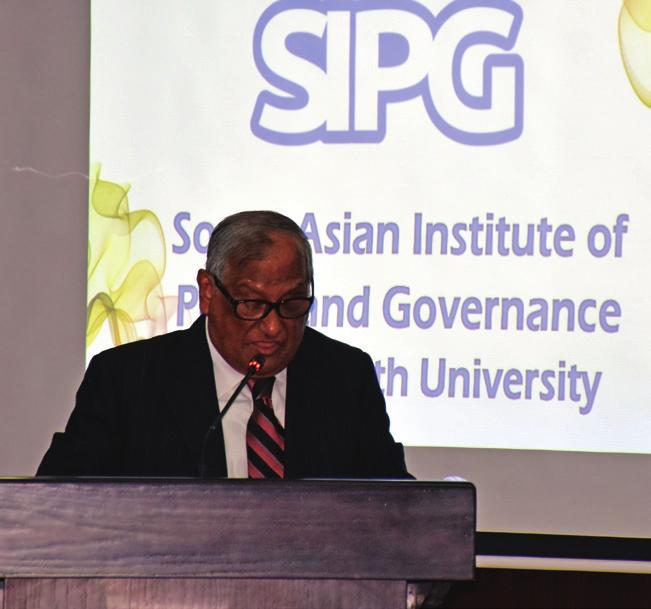 Major highlights include, the launching of the South Asian Institute of Policy and Governance (SIPG), organizing a special training program on Managing Change for Innovation for the officials of the