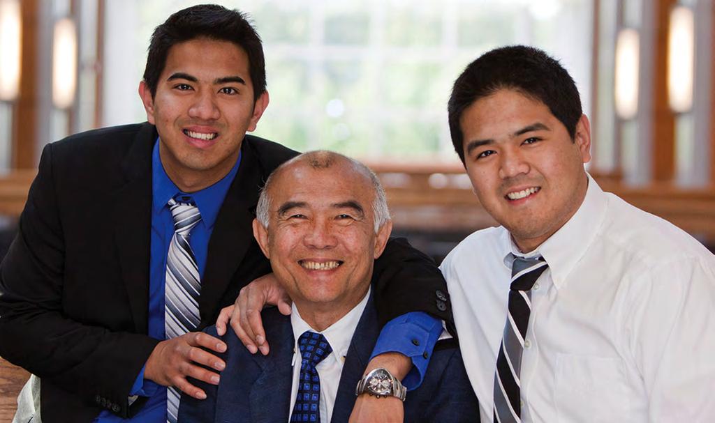 ACHIEVE 2015 ACCESS Phongpitakvises Family TIDEWATER COMMUNITY COLLEGE Father, two sons all earn degrees from TCC Preeda Phongpitakvises, his three sons and wife each toted one suitcase when they
