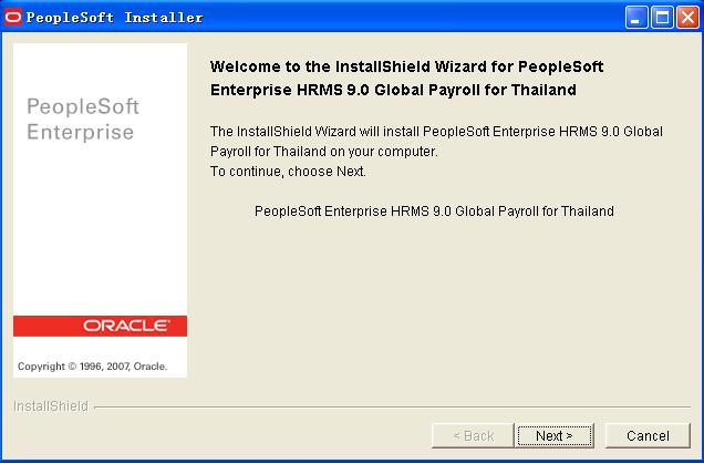 Task 1-6 Task 1-7 Task 1-8 Task 1-9 Task 1-10 Adjusting Versions and Running Audit Reports on the PeopleSoft HRMS 9 Database Granting Security to GP Thailand Objects Setting Installation Options