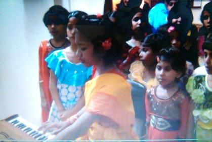 Nupur Akter a girl of Sun child Home conducted the program with her nice presentation.