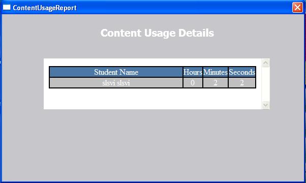 6. Usage Reports is another offline report.