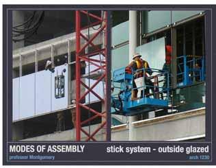 joints, dual-layered glass cladding, curtain wall design process.