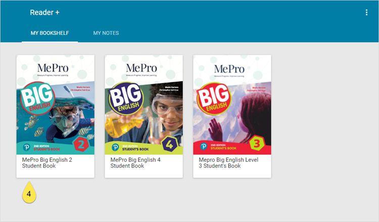 Using the ebook The MePro ebook can be accessed from your MyEnglishLab account at any time under the