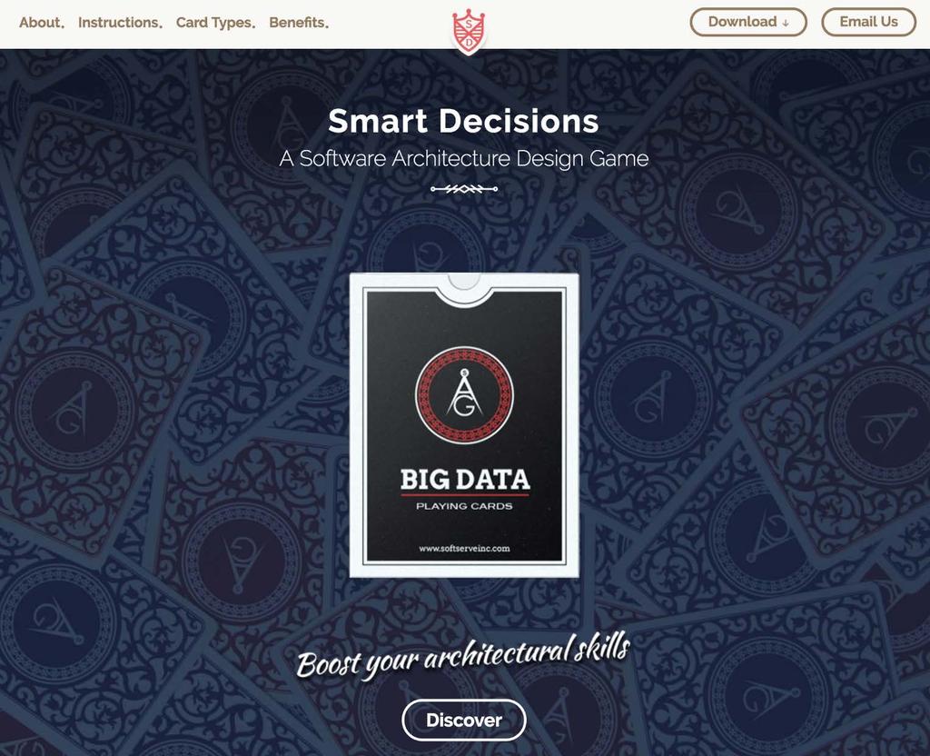 SMART DECISIONS GAME First presented at SATURN 2015 A fun, lightweight way to