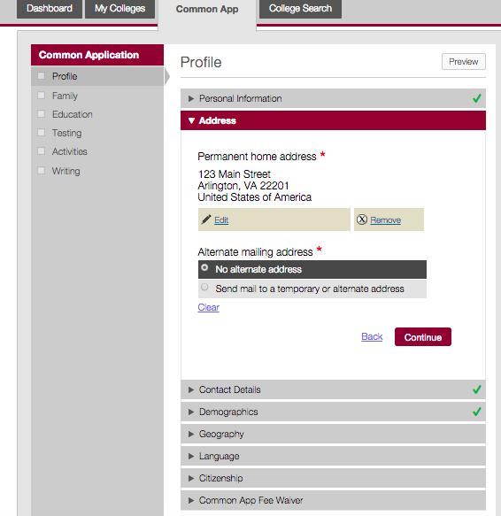guidance site with the Step-by-Step Presentation on Common App -Click Here