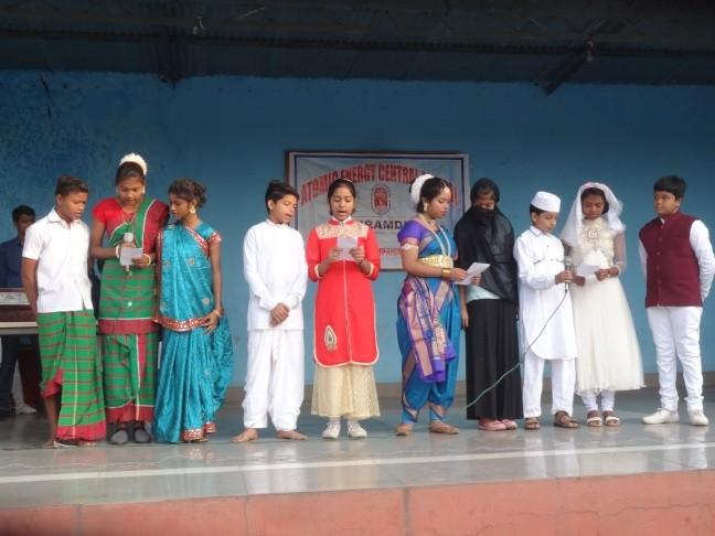 Singh led the pledge taking ceremony in the school premises by reading the Preamble to