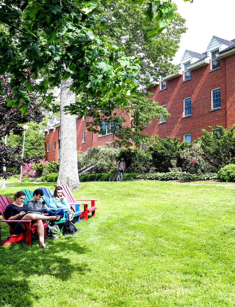 RESIDENCE STUDENT SUCCESS DAL.CA/CAMPUSLIFE The campus quad called the horseshoe by our students is where you ll find your new neighbours.