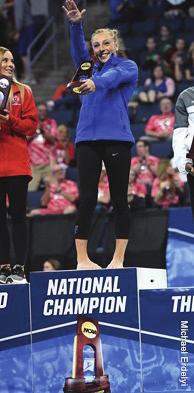 (continued, pg. 5) Featured Student-Athlete What does the summer hold for the award-winning McMurtry? The awards continue to pile up for University of Florida junior gymnast Alex McMurtry.