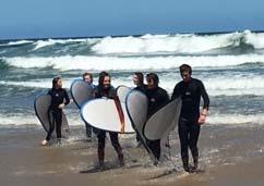 Program had the opportunity to learn to surf last Friday